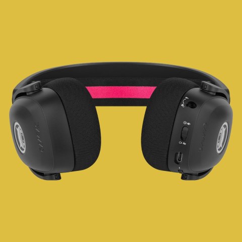 GAMIAC HS71 Zestaw słuchawkowy Przewodowa Opaska na głowę Gaming USB Type-C Czarny