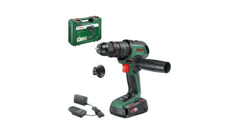Bosch AdvancedImpact 18V-80 QuickSnap 1950 RPM Zamek centralny 890 g Czarny, Zielony