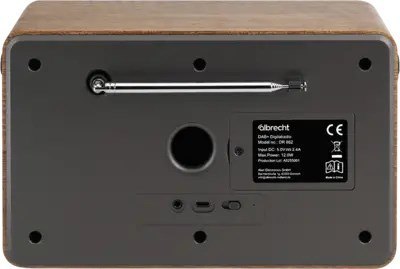 Albrecht DR 862 Przenośny Cyfrowy Szary, Drewno
