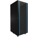 Extralink Szafa rack 32U 600x800 Czarna stojąca