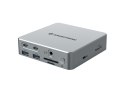 Stacja dokująca CONCEPTRONIC 15-1 USB-C->2xHDMI/2xUSB-C/4xUSB-A/+80W si