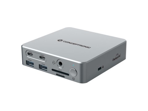 Stacja dokująca CONCEPTRONIC 15-1 USB-C->2xHDMI/2xUSB-C/4xUSB-A/+80W si