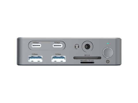 Stacja dokująca CONCEPTRONIC 15-1 USB-C->2xHDMI/2xUSB-C/4xUSB-A/+80W si