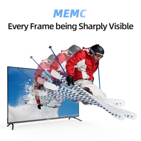 Telewizor Chiq U50QM8V 50" 127cm 16:9 UHD QLED Google TV bk