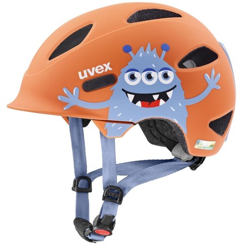 Kask rowerowy dziecięcy UVEX Oyo Style Monster Papaya Matt 50-54 cm