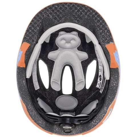 Kask rowerowy dziecięcy UVEX Oyo Style Monster Papaya Matt 50-54 cm