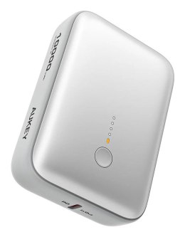 Powerbank Aukey Spark Mini 10000mAh 20W USB-C/USB-A biały