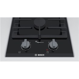 Bosch Gas hob PRB3A6D70 Gas on glass, Number of burners/cooking zones 2, Black,