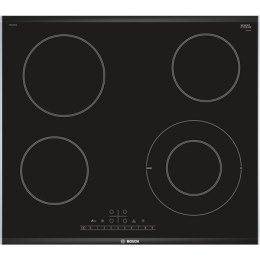 Bosch Hob PKF675FP1E Vitroceramic, Number of burners/cooking zones 4, Black, Display, Timer