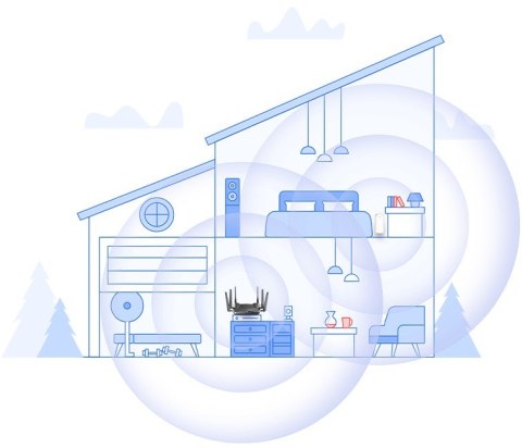 Wzmacniacz sieciowy D-Link AX1800 Mesh Wi-Fi 6 Range Biały 100, 1000 Mbit/s