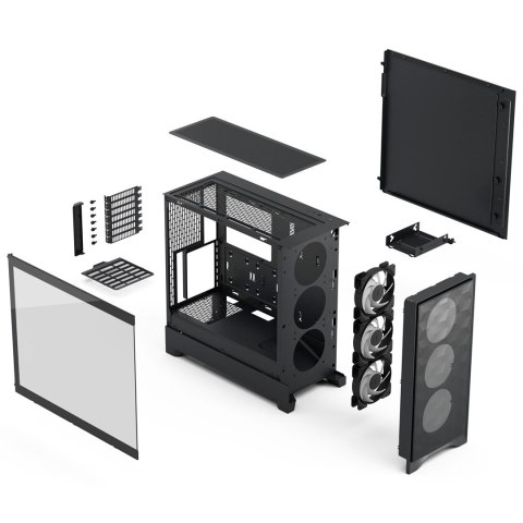 Fractal Design Pop 2 Air Black TG RGB Midi Tower Czarny