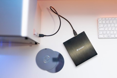 Zewnętrzny napęd CD/DVD Verbatim EXTERNAL SLIMLINE
