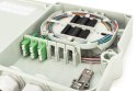 Digitus Obudowa przyłącza FTTH/FTTB, zmontowana, OS2, 12 włókien, LC/APC