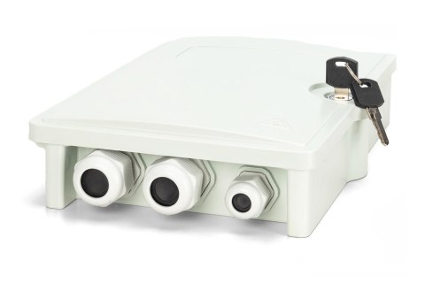 Digitus Obudowa przyłącza FTTH/FTTB, zmontowana, OS2, 12 włókien, LC/APC