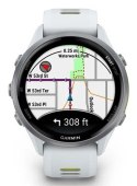 Garmin Forerunner 970 3,56 cm (1.4") AMOLED Cyfrowy 454 x 454 px Ekran dotykowy Biały Wi-Fi GPS