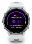 Garmin Forerunner 970 3,56 cm (1.4") AMOLED Cyfrowy 454 x 454 px Ekran dotykowy Biały Wi-Fi GPS