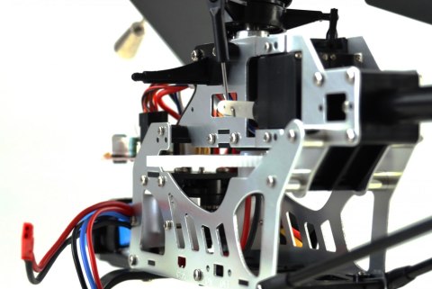 Helikopter zdalnie sterowany Amewi RC Buzzard Pro XL V2 z baterią Li-Po 1500mAh/14+