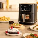 Braun HF 5075 Pojedyńczy Autonomiczny 2000 W Frytkownica na gorące powietrze Czarny, Szary