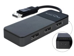 DeLOCK 87737 rozgałęziacz telewizyjny DisplayPort 3x DisplayPort