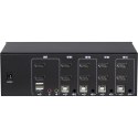 Inter-Tech AS-42HA HDMI przełącznik KVM Czarny