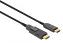 Manhattan 355544 kabel HDMI 70 m HDMI Typu A (Standard) HDMI Typu D (Micro) Czarny