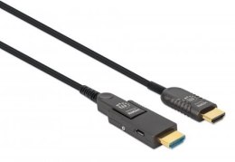 Manhattan 355544 kabel HDMI 70 m HDMI Typu A (Standard) HDMI Typu D (Micro) Czarny