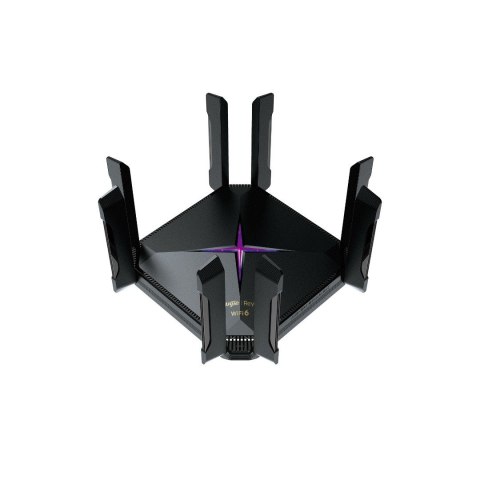 Ruijie Networks RG-EW6000GX router bezprzewodowy 2.5 Gigabit Ethernet Dual-band (2.4 GHz / 5.8 GHz) Czarny