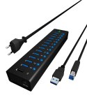 13-portowy hub USB 3.0 z portem ładowania USB Icy Box (IB-AC6113)