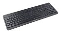 CHERRY Stream desktop ultimate klawiatura Dołączona myszka Dom/Biuro USB + RF Wireless + Bluetooth QWERTZ Niemiecki Czarny