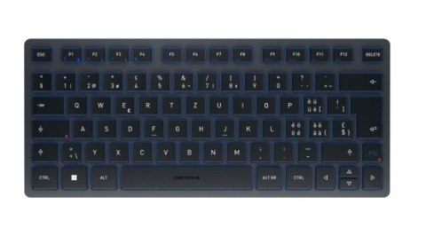 CHERRY TAS KW 7100 MINI BT Bezprzewodowy układ CH-Slate Niebieski