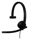 Logitech H570e Zestaw słuchawkowy Przewodowa Opaska na głowę Biuro/centrum telefoniczne USB Type-C Czarny