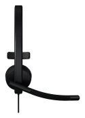 Logitech H570e Zestaw słuchawkowy Przewodowa Opaska na głowę Biuro/centrum telefoniczne USB Type-C Czarny