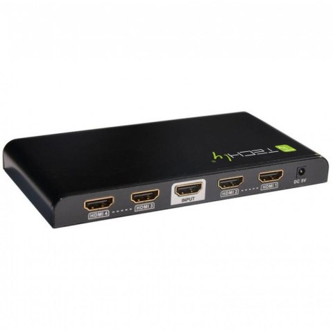 Rozgałęziacz telewizyjny Techly IDATA HDMI-4K4 4x HDMI