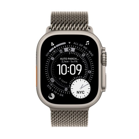 Apple Watch Ultra 3 OLED 49 mm Cyfrowy 422 x 514 px Ekran dotykowy 5G Tytan Wi-Fi GPS