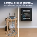 Extralink LITE 12U 530X400 WALL-MOUNTED RACKMOUNT CABINET BLACK Stojak wolnostojący/ścienny/podłogowy Czarny