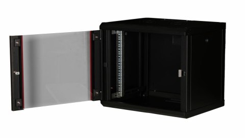Equip EPM-09-6045-B-CBAA stojak 9U Szafa wisząca Czarny