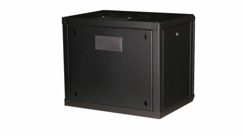 Equip EPM-09-6045-B-CBAA stojak 9U Szafa wisząca Czarny