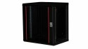 Equip EPM-12-6045-B-CBAA stojak 12U Szafa wisząca Czarny