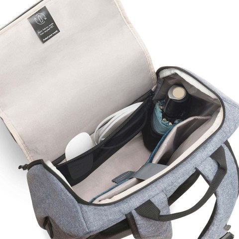 Eco plecak Motion na laptop 13-15.6 cali, niebieski denim