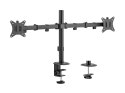 Equip 650157 uchwyt / stojak do monitorów 81,3 cm (32") Biurko Czarny