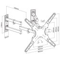 Equip 650328 uchwyt do telewizorów 139,7 cm (55") Czarny