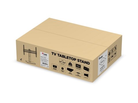 Equip 650612 uchwyt do telewizorów 177,8 cm (70") Czarny