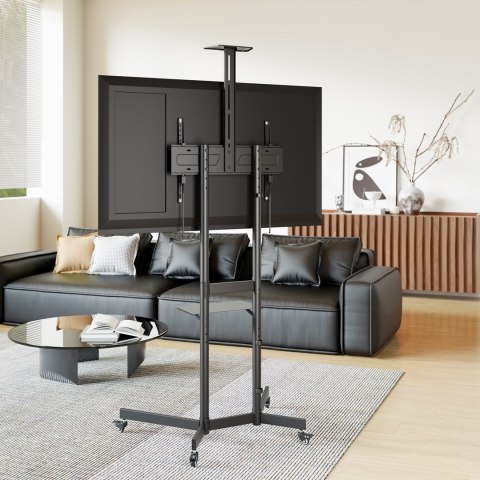 Equip 650636 uchwyt do telewizorów 177,8 cm (70") Czarny