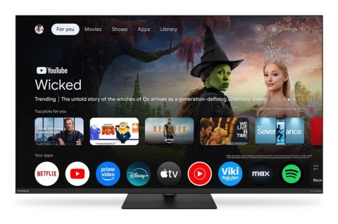 Thomson 43MG7C15 Telewizor 109,2 cm (43") 4K Ultra HD Smart TV Wi-Fi Czarny 320 cd/m2