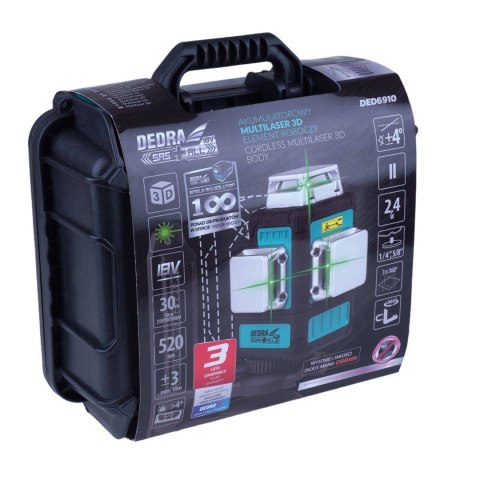 Multilaser 3D zielony 0*AH SAS+ALL