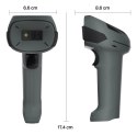 Safescan 310-W Ręczny czytnik kodów kreskowych 1D/2D CMOS Czarny, Szary