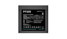 DeepCool PF500 moduł zasilaczy 500 W 20+4 pin ATX ATX Czarny