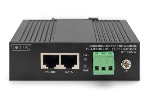Digitus Gigabit EthernetPoE Injector, przemysłowy