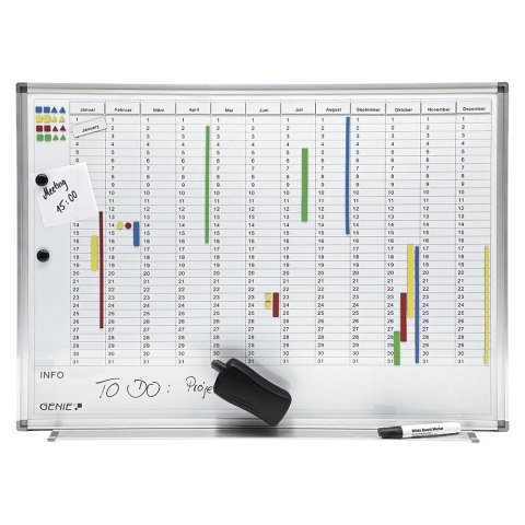 Genie 11512 tablica magnetyczna i akcesoria 770 x 560 mm Biały