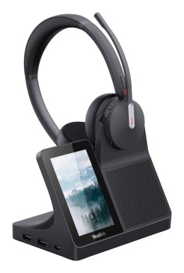 Yealink WH64 Workstation Dual Zestaw słuchawkowy Przewodowy i Bezprzewodowy Opaska na głowę Biuro/centrum telefoniczne USB Type-